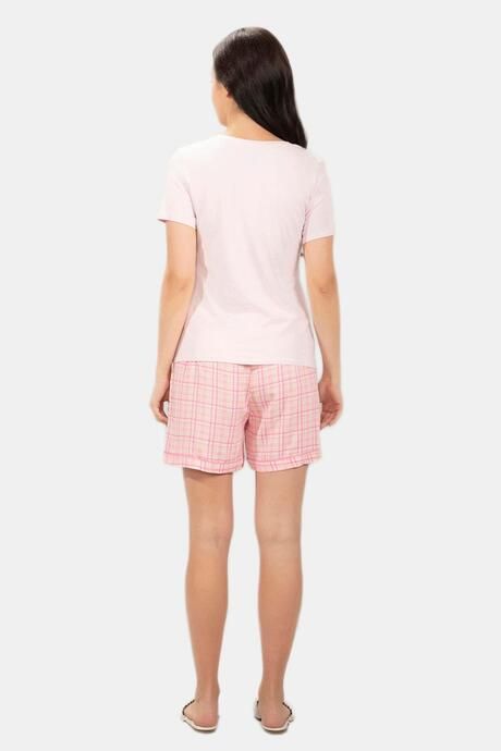Amante Scoop Neck Sleep Tee - Happy Vibes Print — image 5